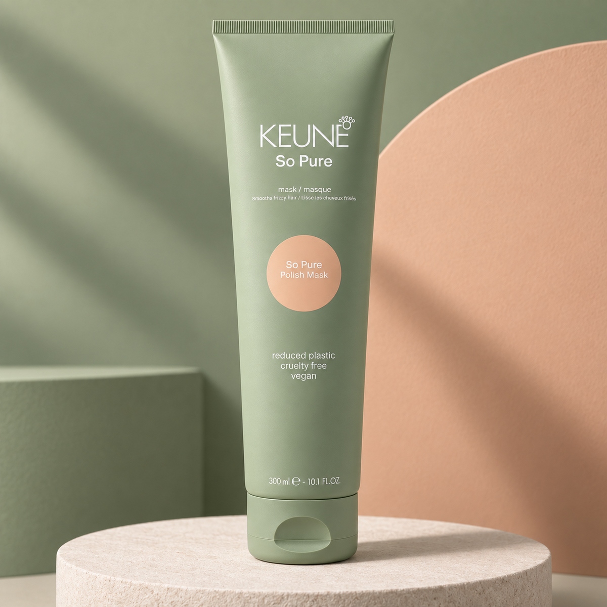 Keune So Pure Polish Mask 300ml — studio product photograph