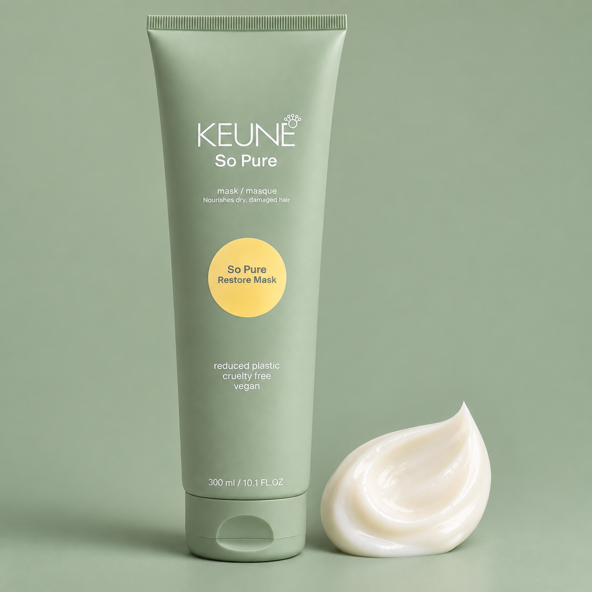 Keune So Pure Restore Mask 300ml — close-up product detail