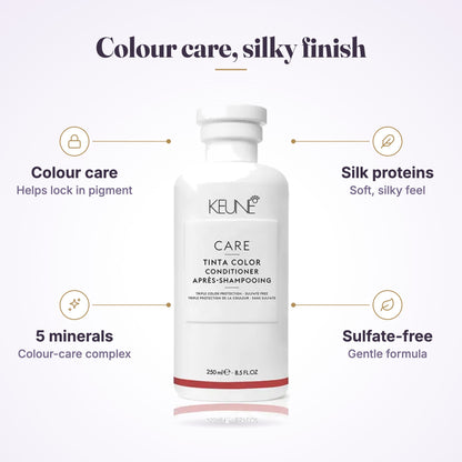 Keune Tinta Color Conditioner features infographic