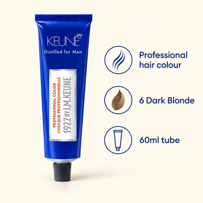 Keune 1922 Color 6 Dark Blonde 60ml — product benefits
