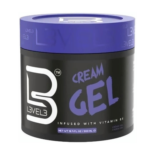 L3VEL3 Cream Hair Gel 500ml