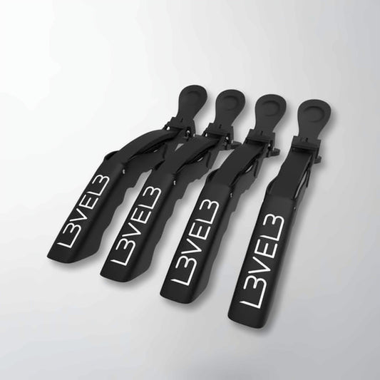 L3VEL3  Hair Croc Clips - 4 Pack - MV hair and beauty