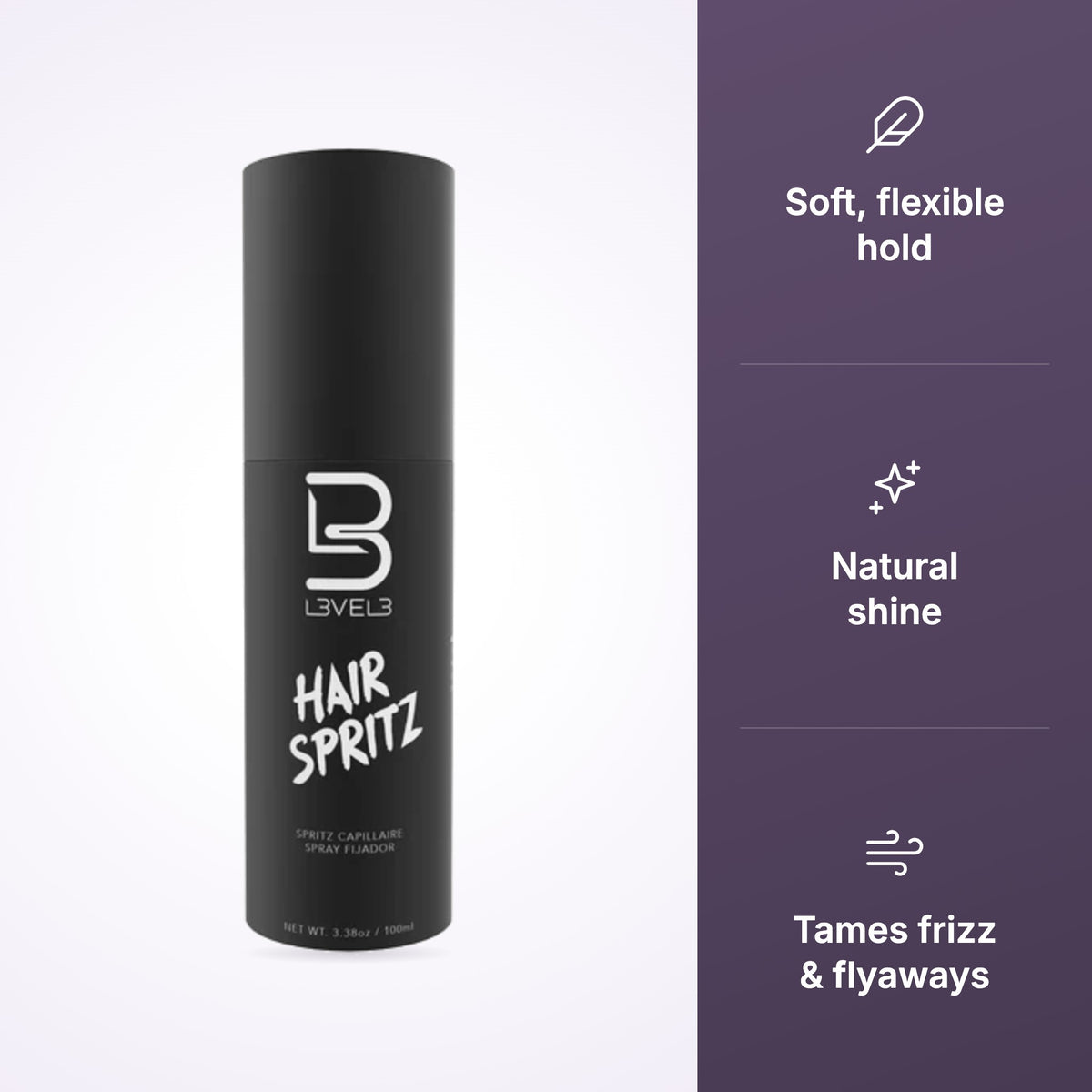 L3VEL3 Hair Spritz 100ml