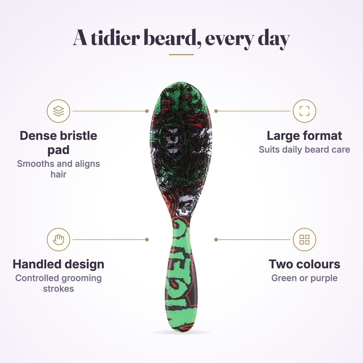 MV Large Beard Brush, view 5