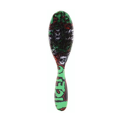 MV large beard brush in available green and purple colour options