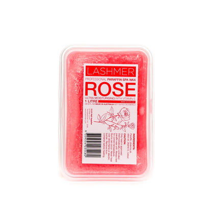 Lashmer Paraffin Wax 1L – Rose product packaging