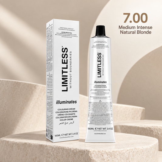 Limitless 7.00 Medium Intense Natural Blonde 100ml studio product photo