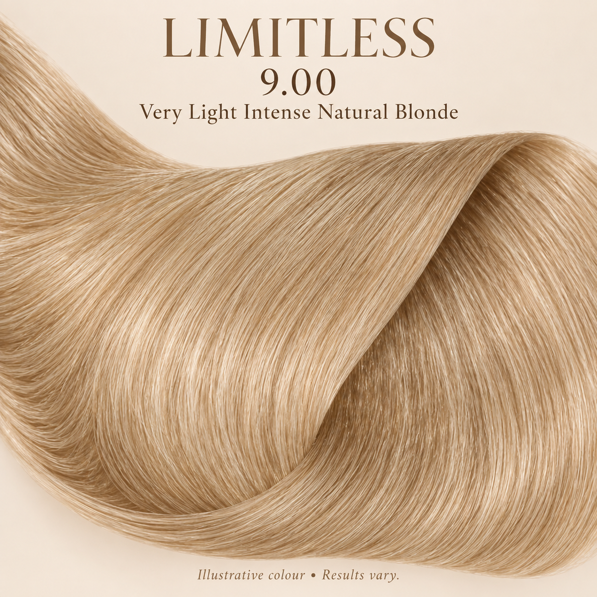 Limitless 9.00 Very Light Intense Natural Blonde 100ml studio product photo