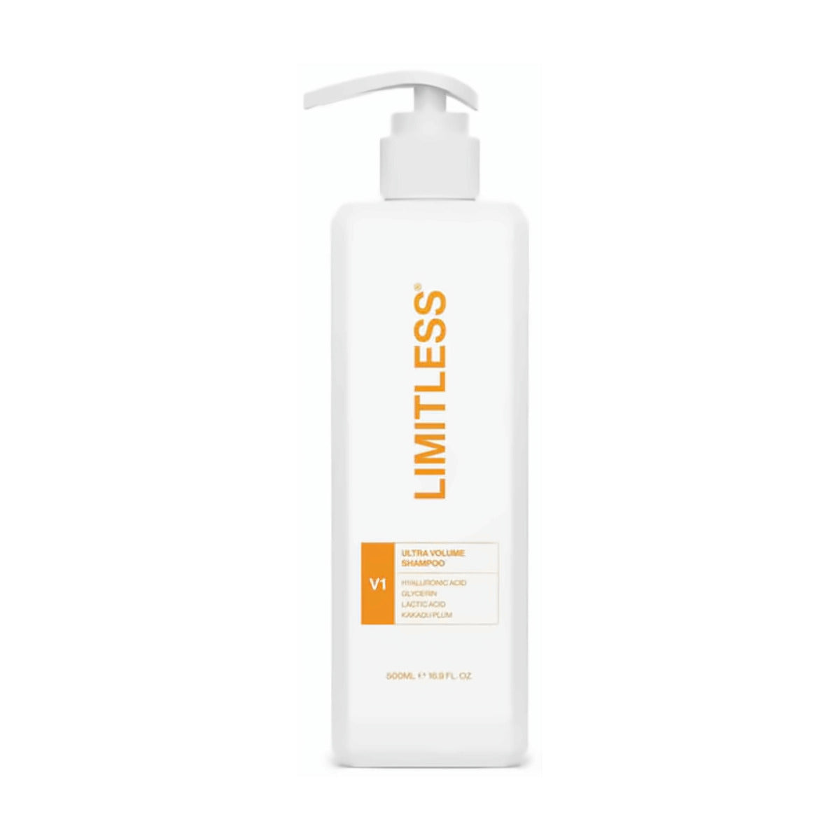 Limitless V1 Ultra Volume Shampoo 500ml - MV hair and beauty