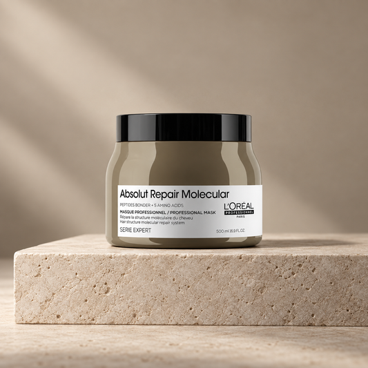 L'Oréal Professionnel Serie Expert Absolut Repair Molecular Concentrated Mask 500ml — studio product photograph