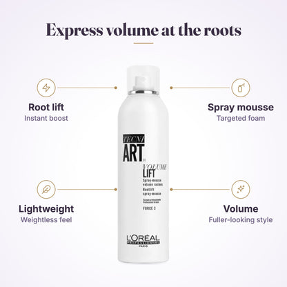 L'Oreal Tecni.Art Volume Lift Spray Mousse 250ml