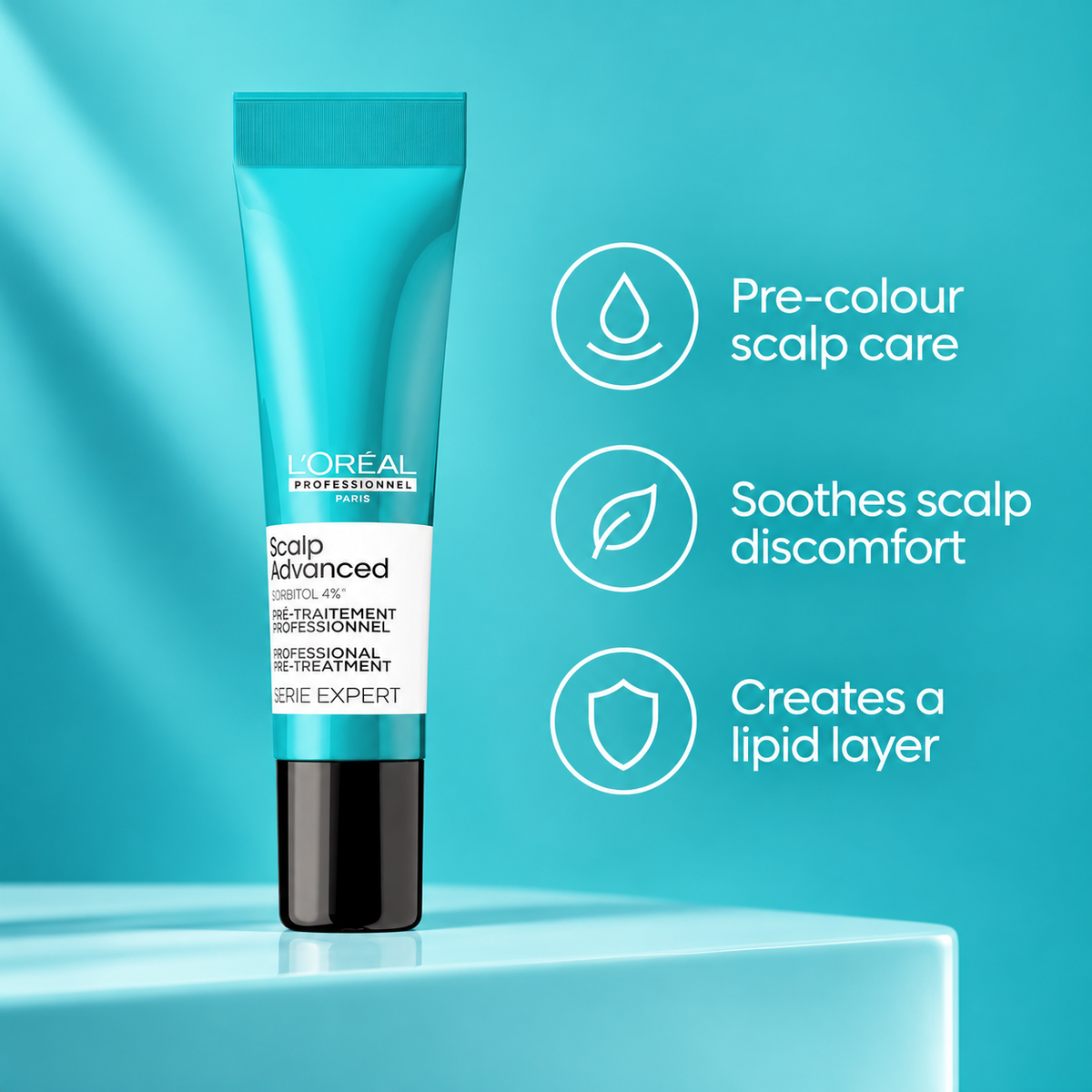 L’Oréal Scalp Advanced: Anti-discomfort lipid shield pre-treatment — product benefits