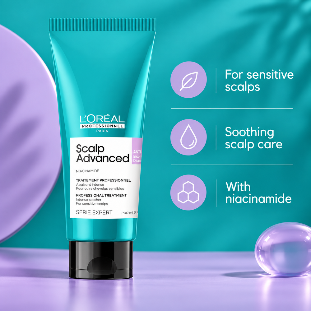 L’Oréal Scalp Advanced Anti-Discomfort Treatment 200ml — product benefits
