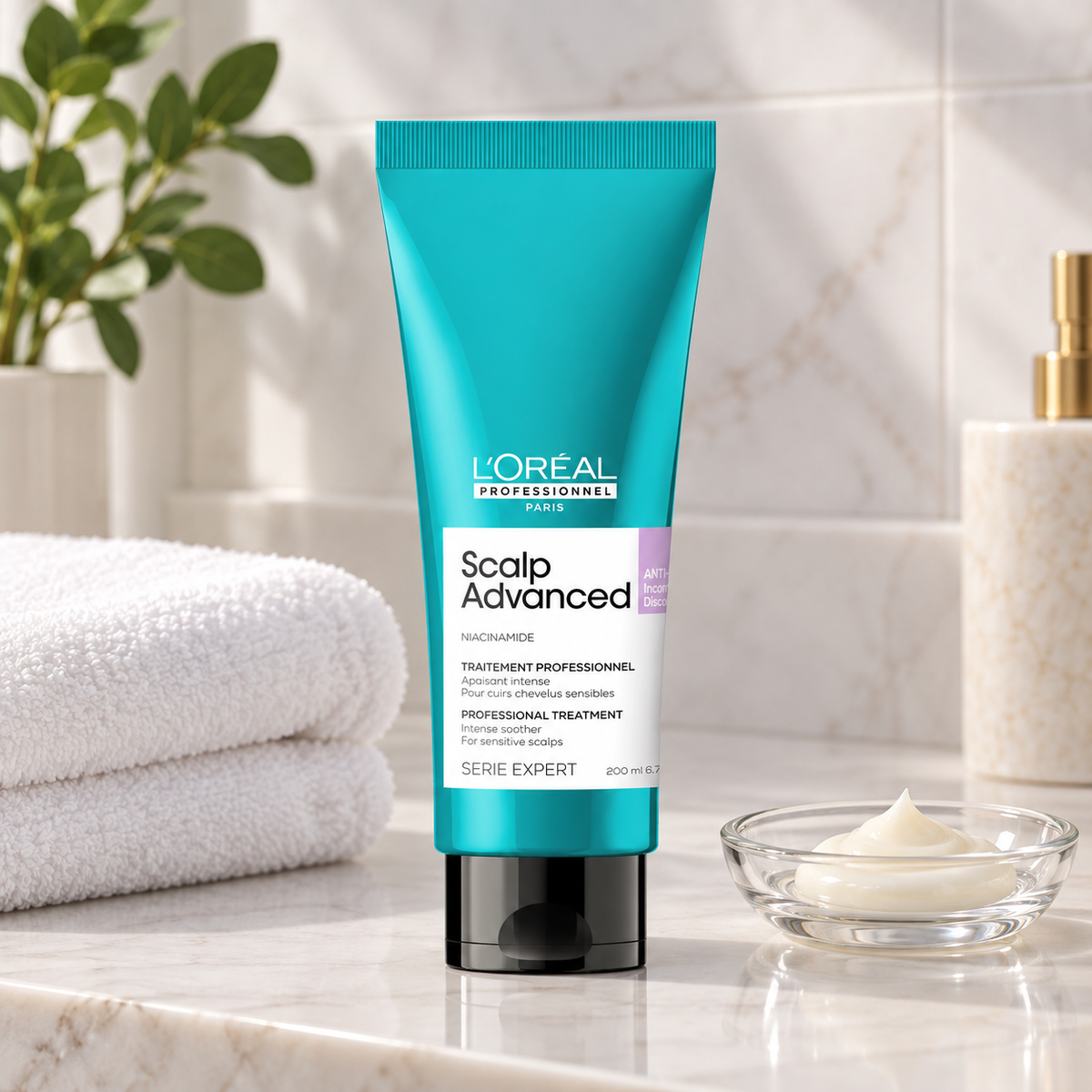 L’Oréal Scalp Advanced Anti-Discomfort Treatment 200ml — product detail and styling