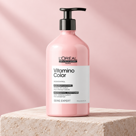 L'OREAL - Serie Expert - Vitamino Color Conditioner 750ml — studio product photograph