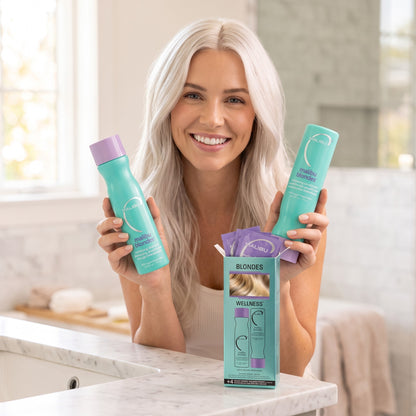 Malibu C Blondes Wellness Hair Collection benefit 4