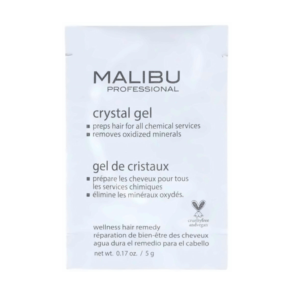 Malibu C Crystal Gel professional hair treatment 5g sachet
