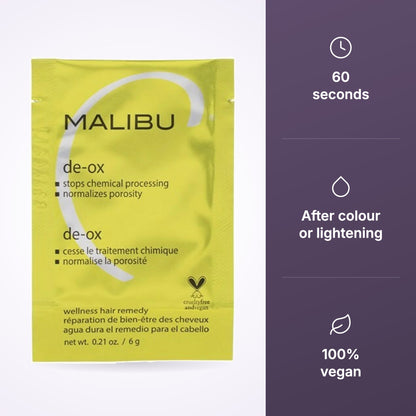 Malibu C De-Ox Wellness Remedy 5g Sachet benefit 1