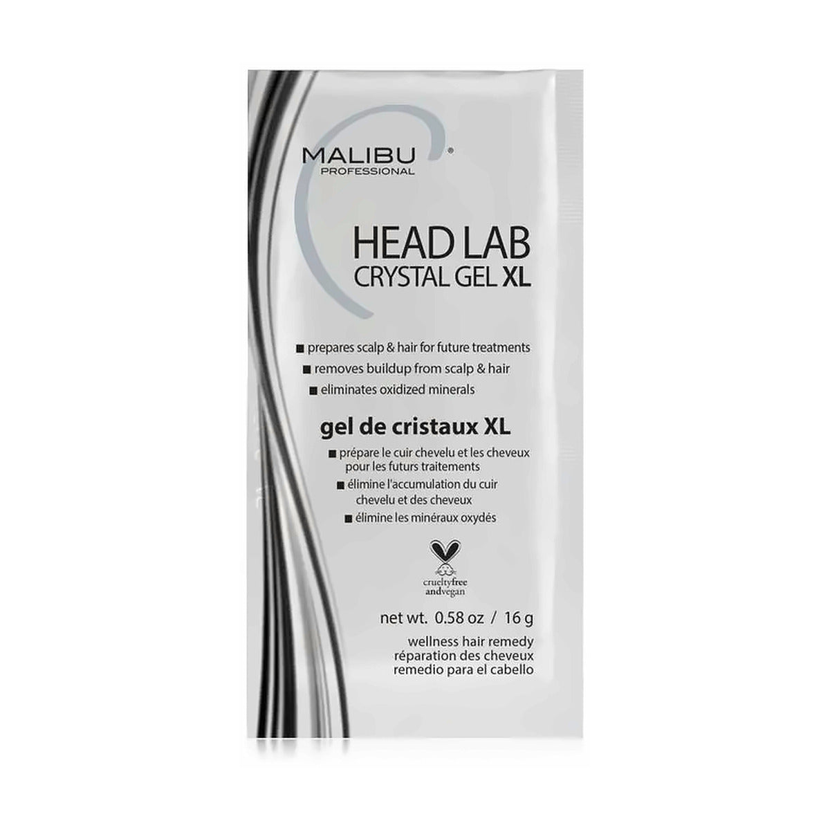 Malibu C Head Lab Crystal Gel XL 16g sachet