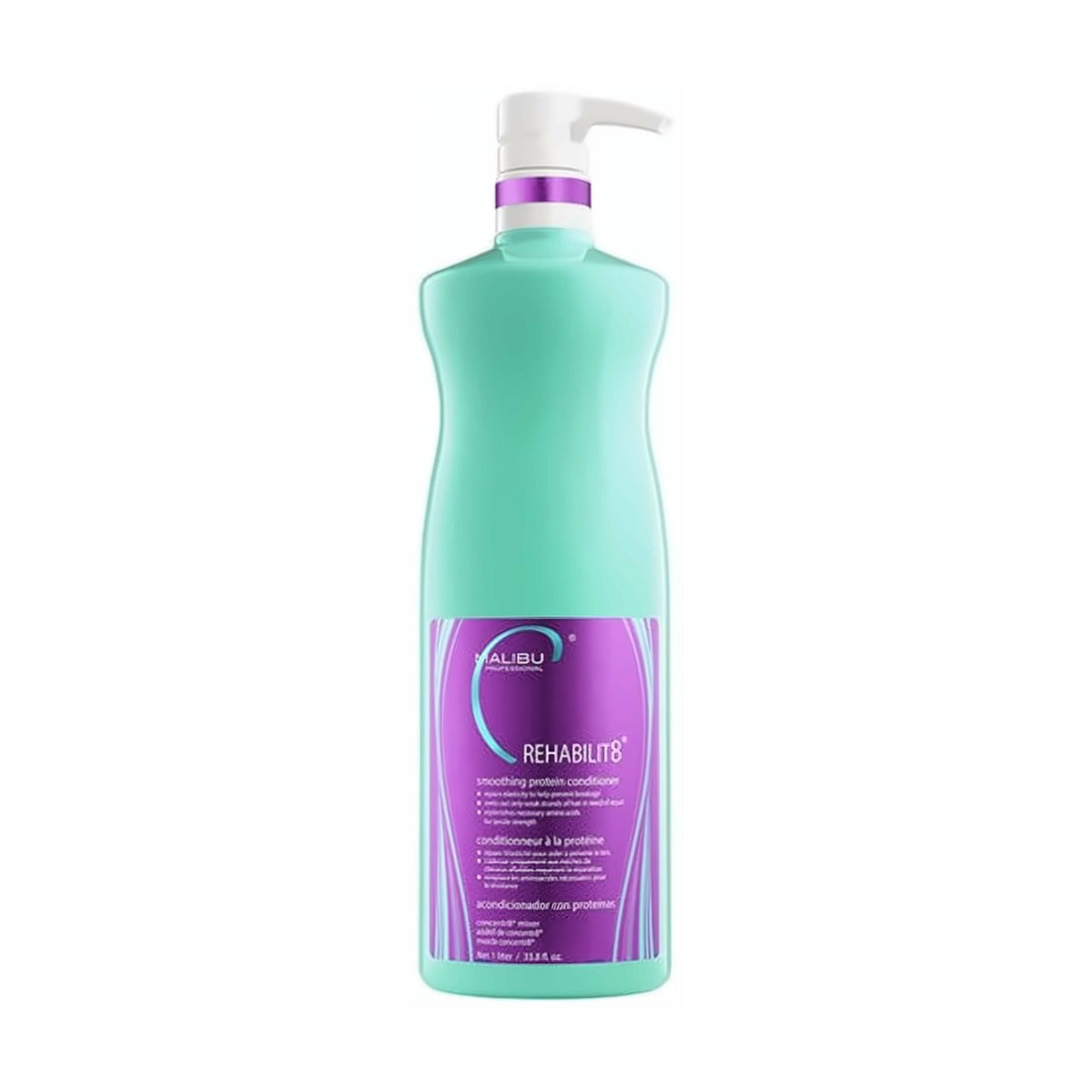 Malibu C Rehabilit8 Protein Conditioner 1L - MV hair and beauty