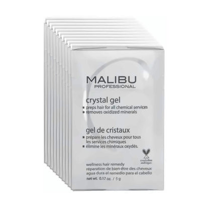 Malibu C Wellness Treatments Crystal Gel 12pc - MV hair and beauty