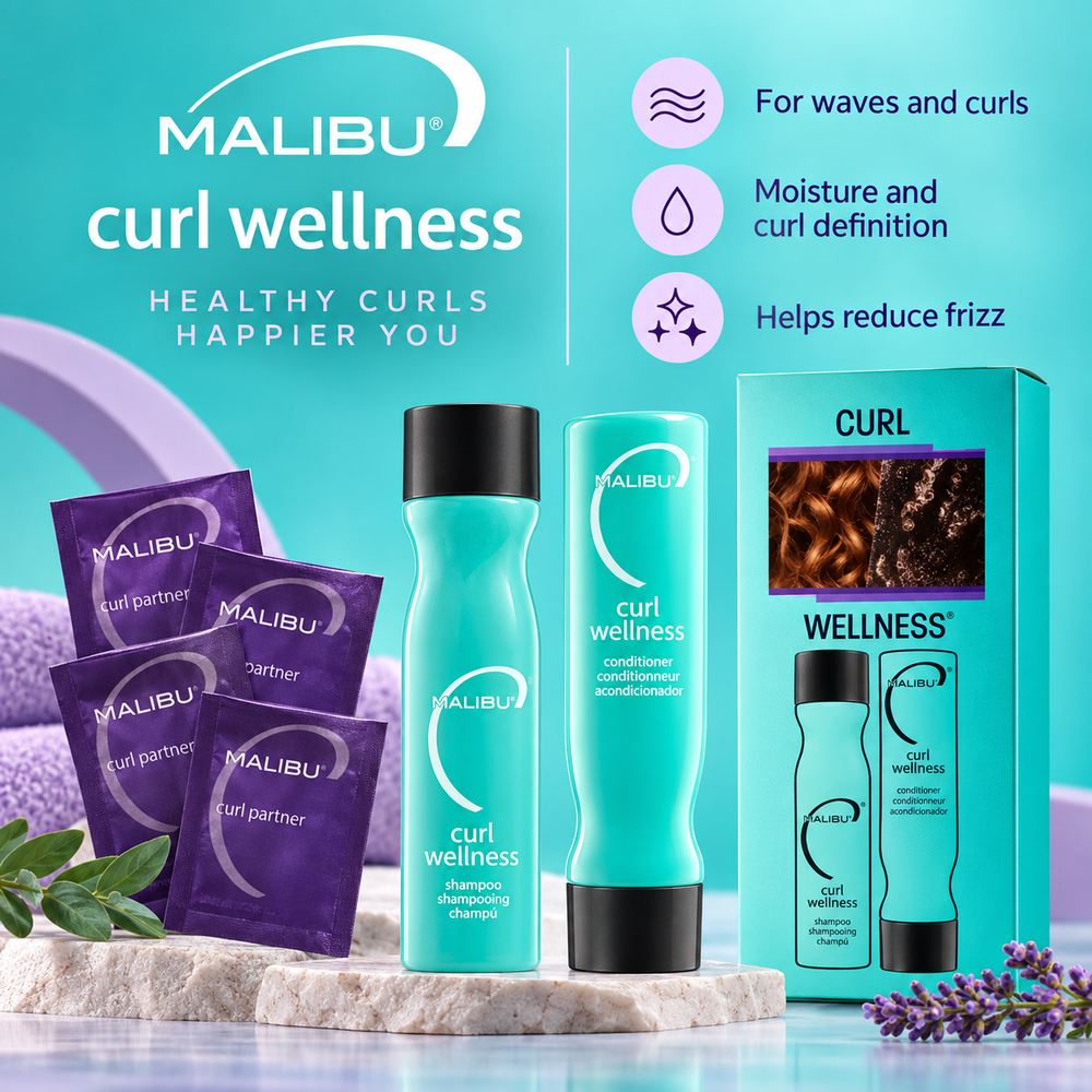 Malibu C Curl Wellness Kit — 6 Piece — product benefits