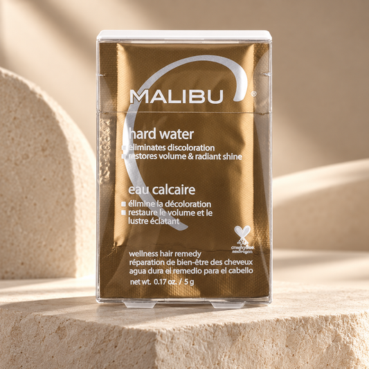 Malibu C Hard Water Hair Treatment 12pc — studio product photograph