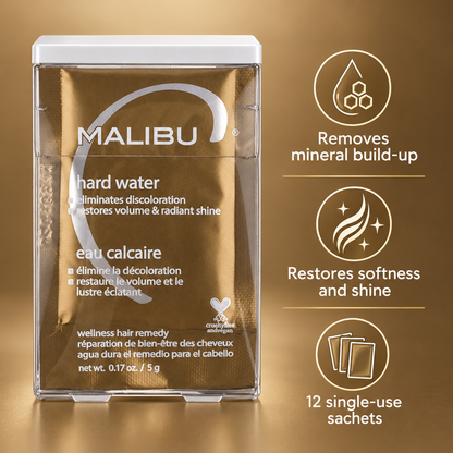 Malibu C Hard Water Hair Treatment 12pc — product benefits