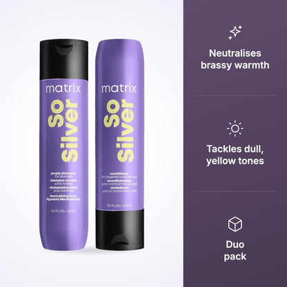 Matrix Total Results So Silver Duo Pack 300ml