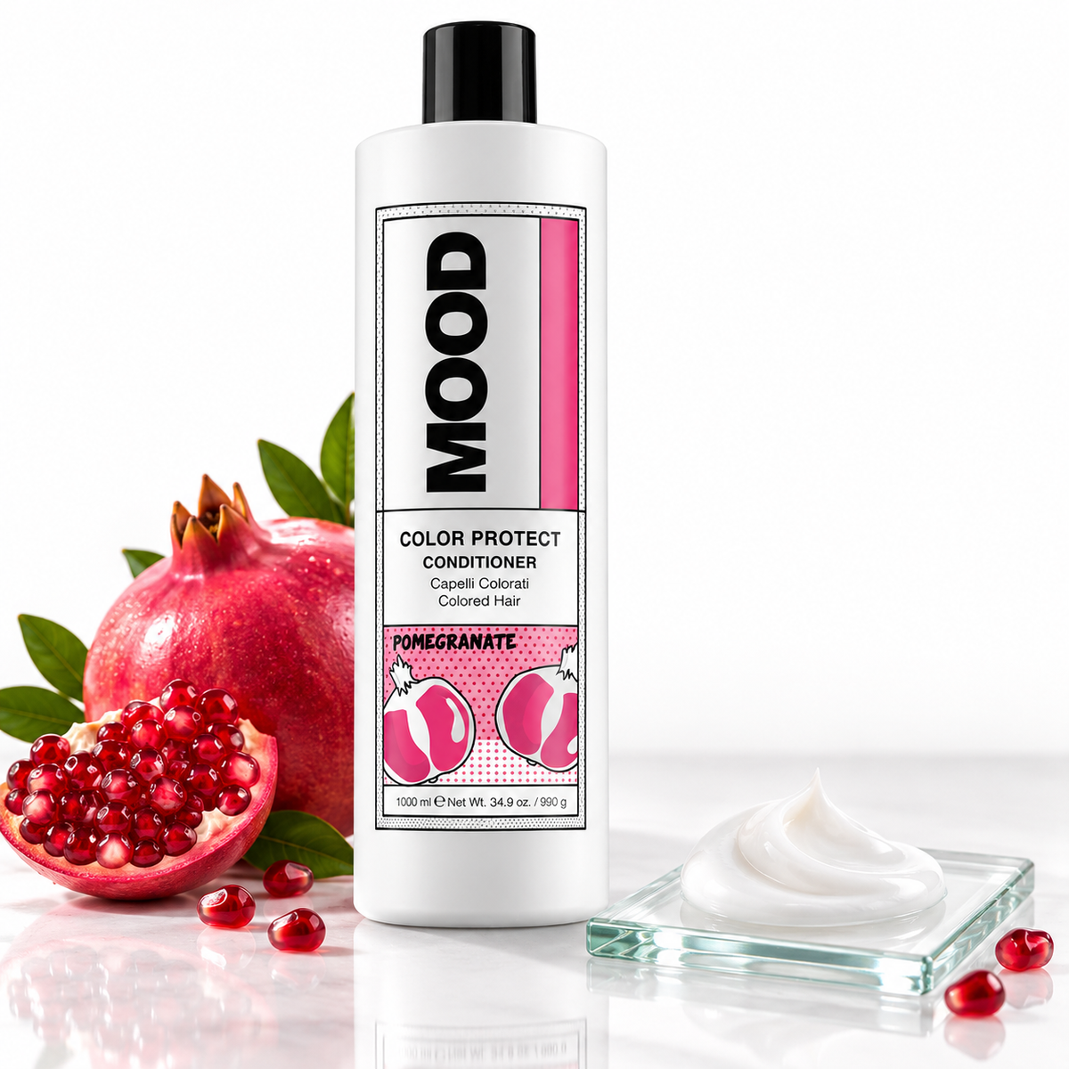 MOOD Color Protect Conditioner 1L — close-up product detail