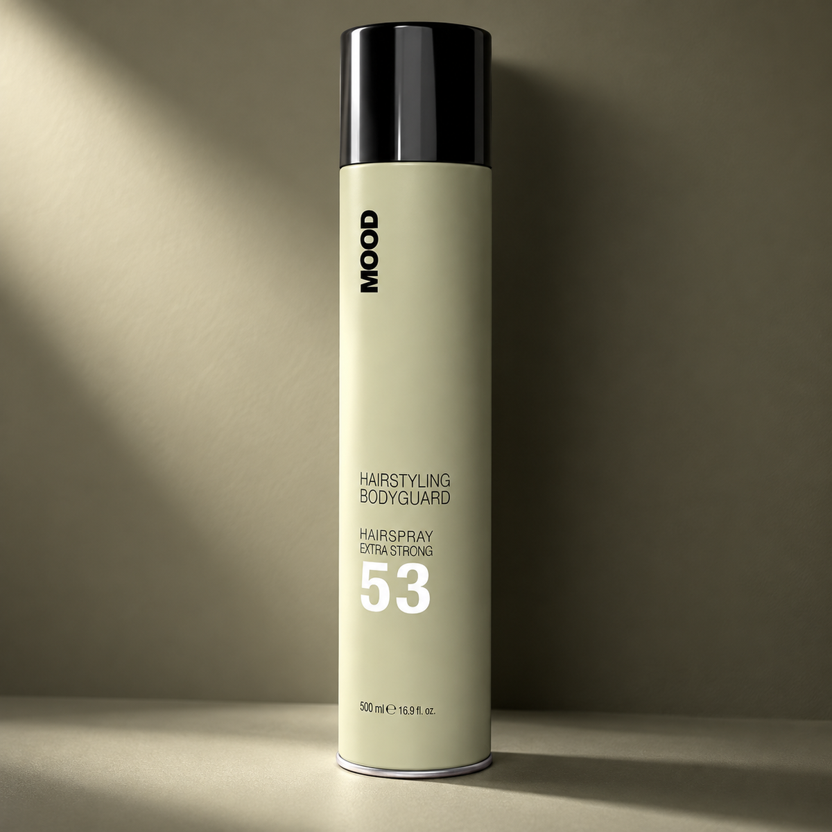 MOOD 53 Hairspray Extra Strong 500ml — close-up product detail