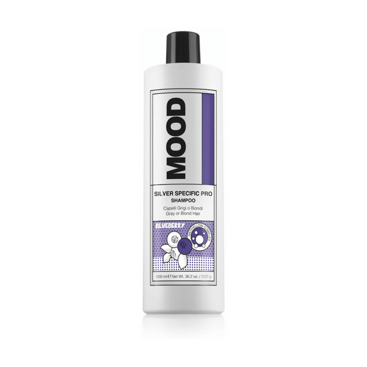 MOOD Silver Specific PRO Shampoo 1L - MV hair and beauty
