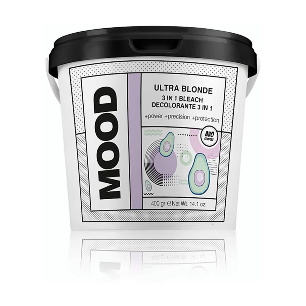 MOOD Ultra Blonde 3-in-1 Power Lightener 400g - MV hair and beauty