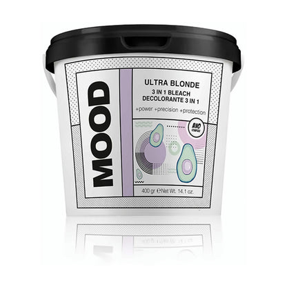 MOOD Ultra Blonde 3-in-1 Power Lightener 400g - MV hair and beauty