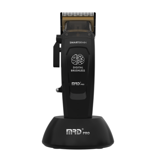 MRD Pro Smart Brain Cordless Clipper – Black – official product view 1