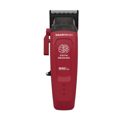 MRD Pro Smart Brain Cordless Clipper – Cherry Red – official product view 1