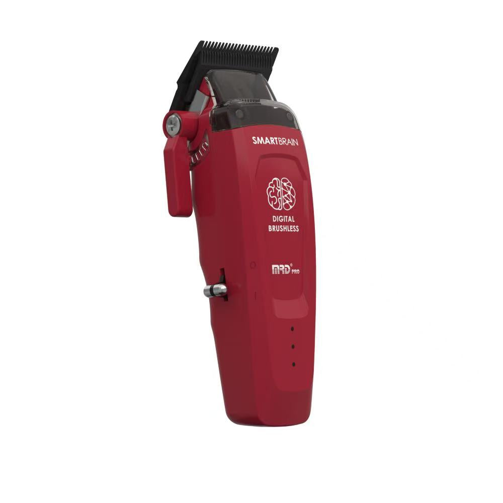 MRD Pro Smart Brain Cordless Clipper – Cherry Red – official product view 2