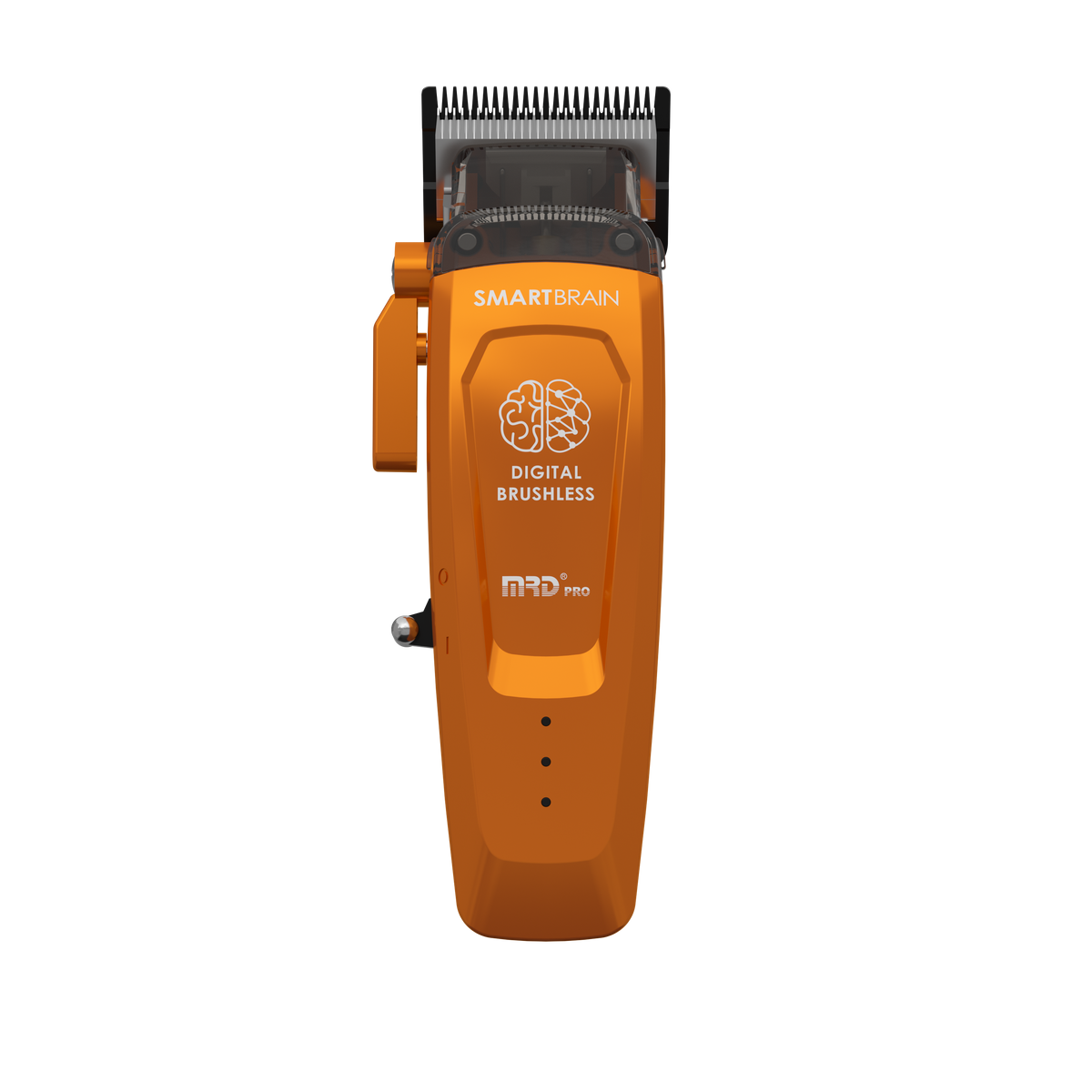 MRD Pro Smart Brain Cordless Clipper – Orange – official product view 2