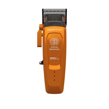 MRD Pro Smart Brain Cordless Clipper – Orange – official product view 2