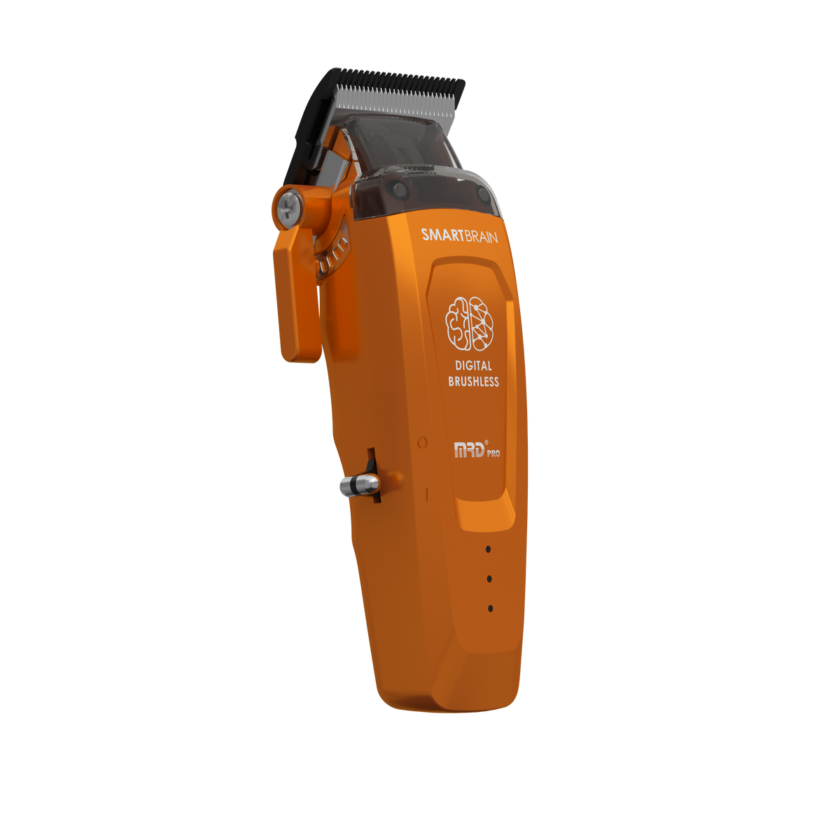 MRD Pro Smart Brain Cordless Clipper – Orange – official product view 3