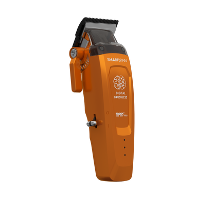 MRD Pro Smart Brain Cordless Clipper – Orange – official product view 3