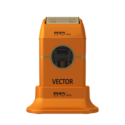 MRD Pro Vector Foil Shaver – Orange – official product view 1