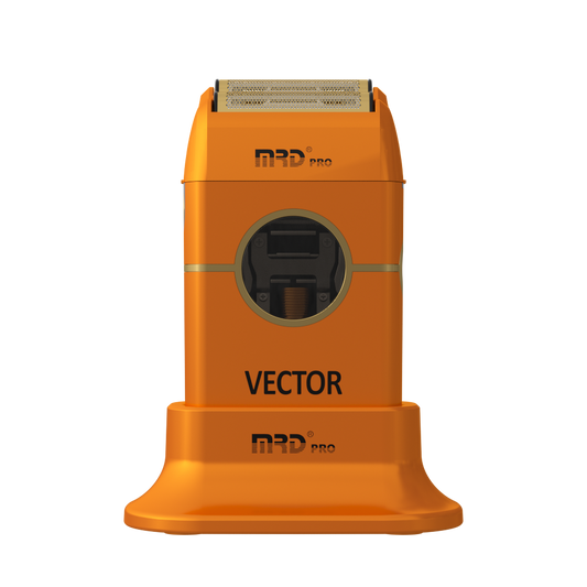 MRD Pro Vector Foil Shaver – Orange – official product view 1
