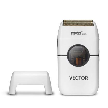 MRD Pro Vector Foil Shaver – White – official product view 2