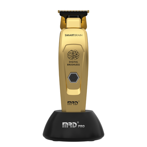 MRD Pro Smart Brain Cordless Trimmer – Gold – official product view 1