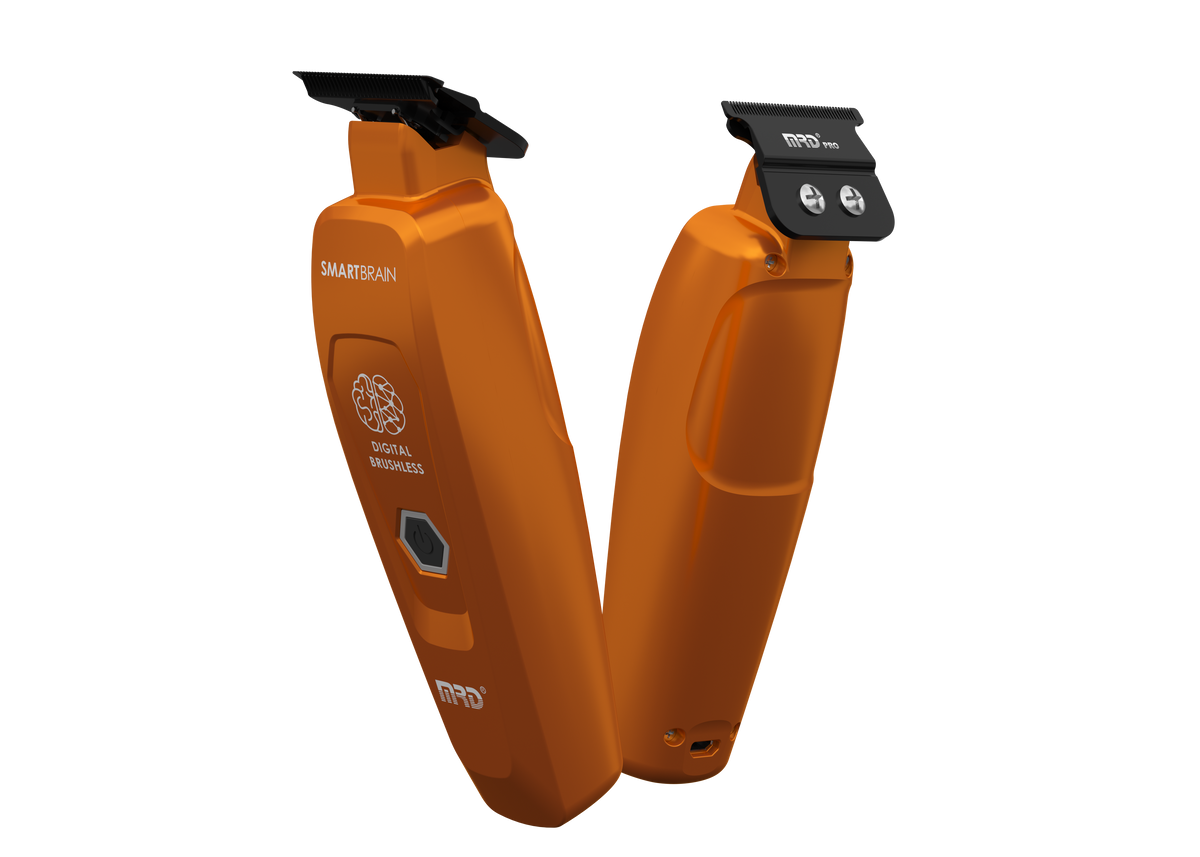 MRD Pro Smart Brain Cordless Trimmer – Orange – official product view 3