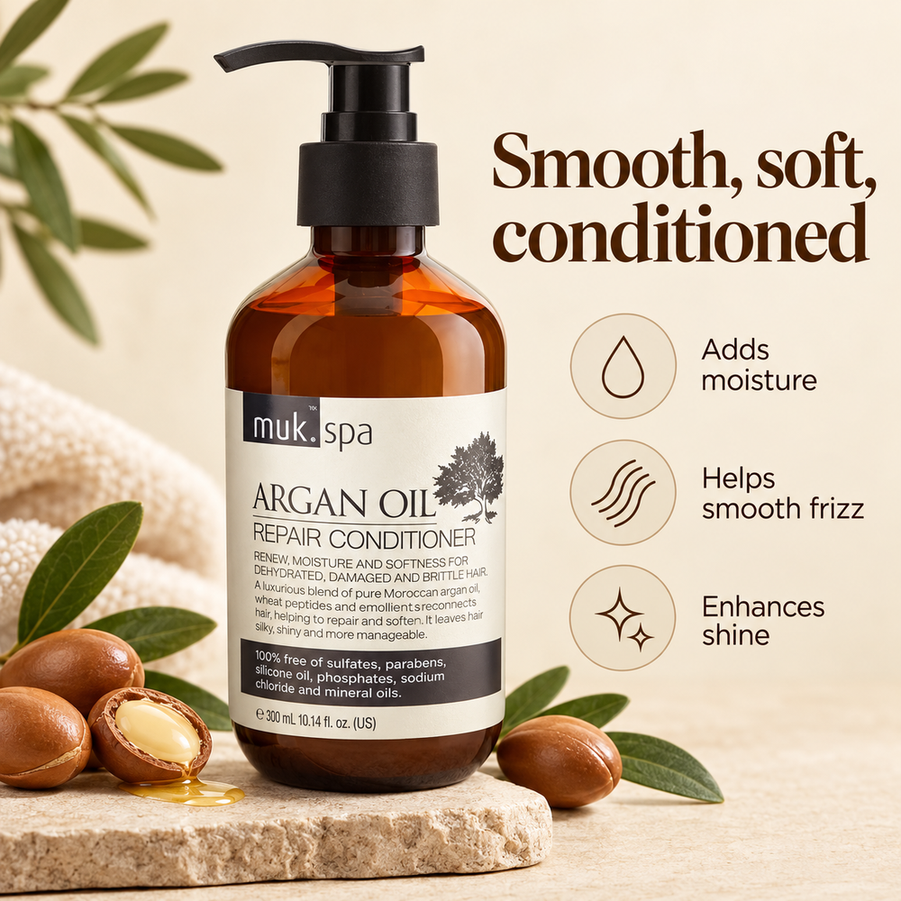 Muk Spa Argan Oil Repair Conditioner 300ml — key features and benefits