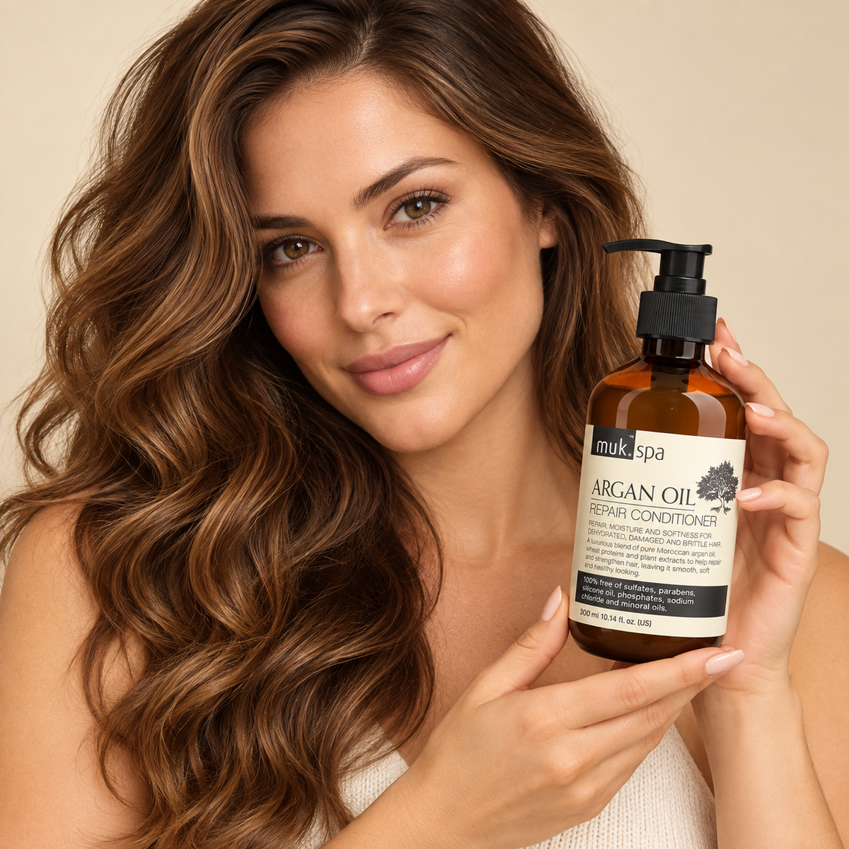 Muk Spa Argan Oil Repair Conditioner 300ml — illustrative salon or use photograph