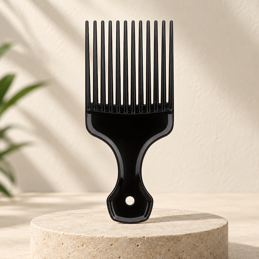 Barber Hair Afro Comb studio photograph
