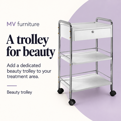 Florence Beauty Trolley HZ-938A — A trolley for beauty. Beauty trolley.
